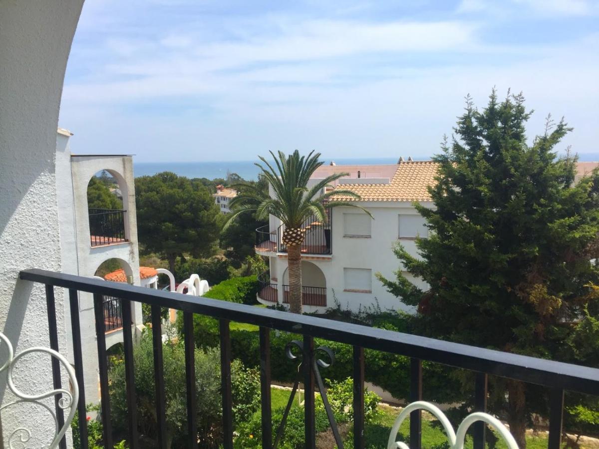 Apartamento Dos Terrazas, Vistas Al Mar. Piscina Пеньискола Экстерьер фото